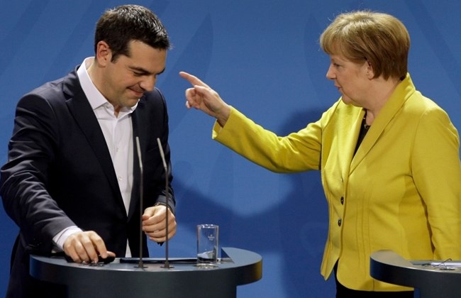 Merkel és Tsipras